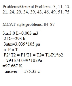 Homework Assignment Chapter 15